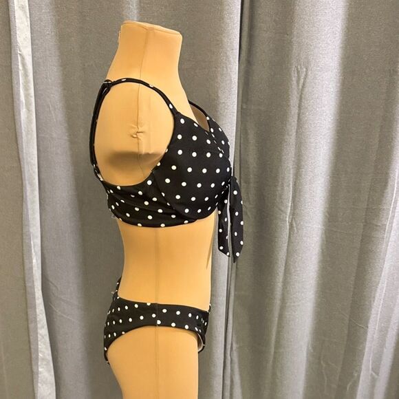 Victoria’s Secret Black Polka Dot Bikini Set - Picture 11 of 15